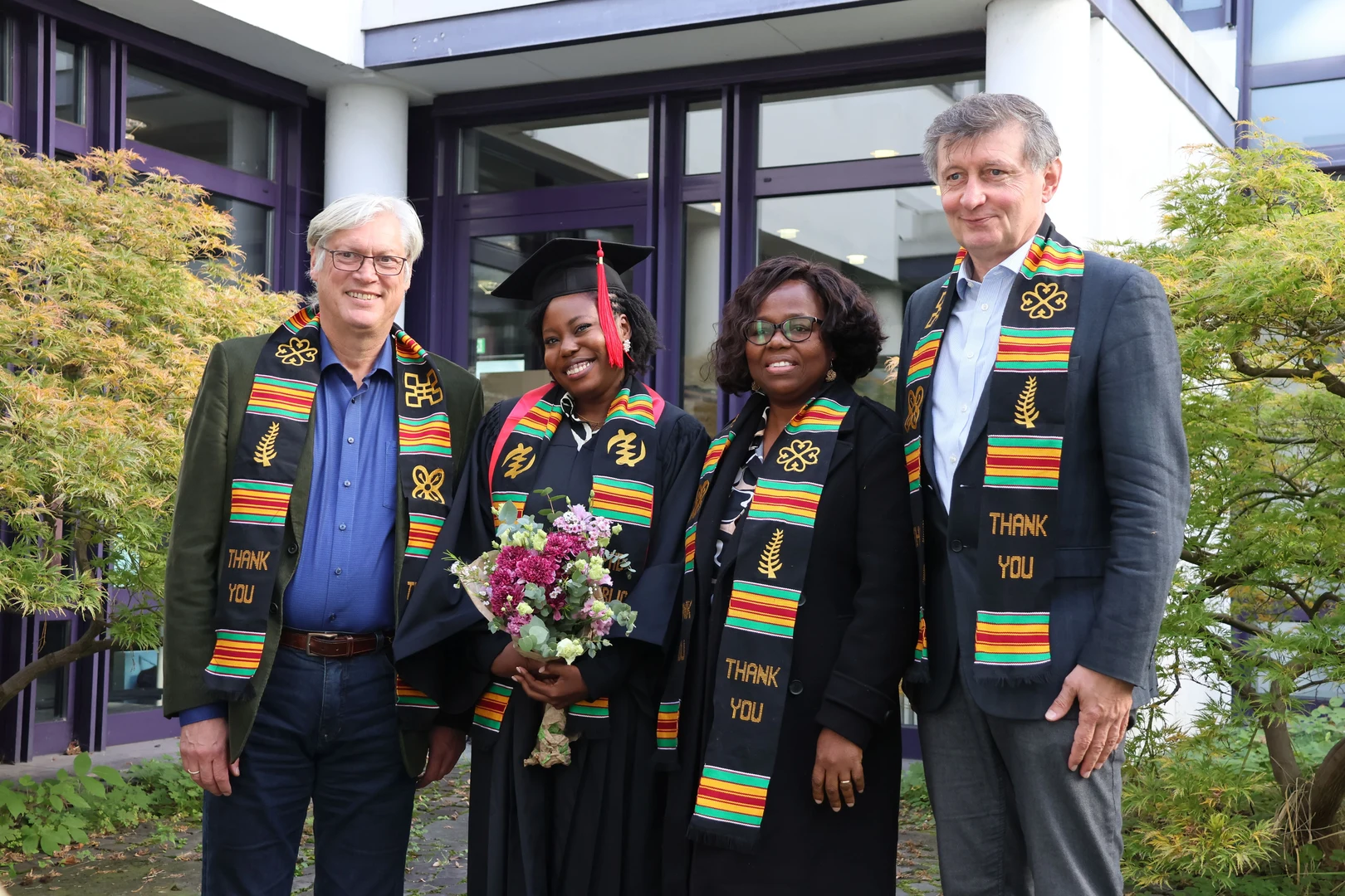 Joannishka with her supervisors