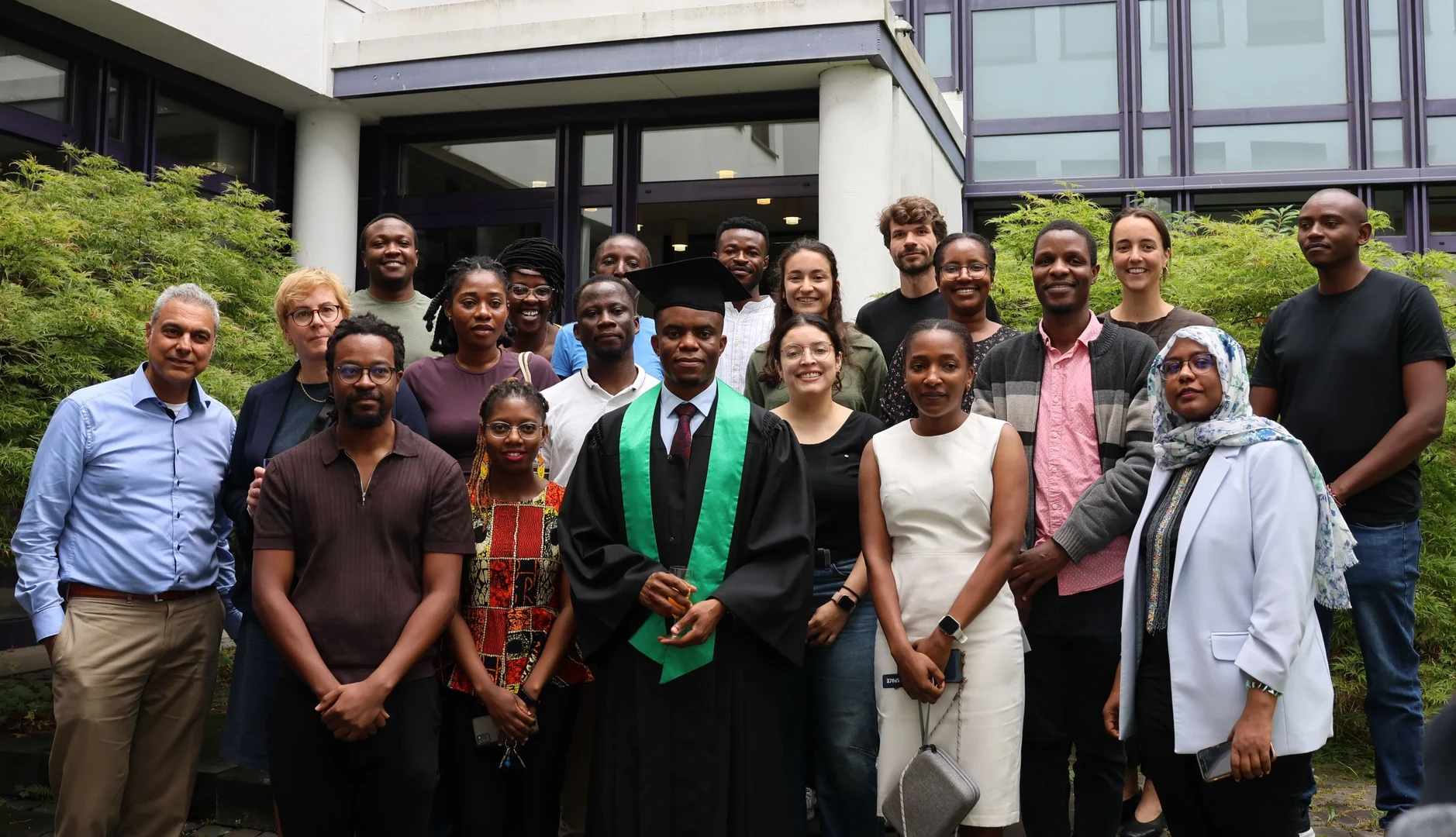 Defense Jackson Elias Nzira group photo