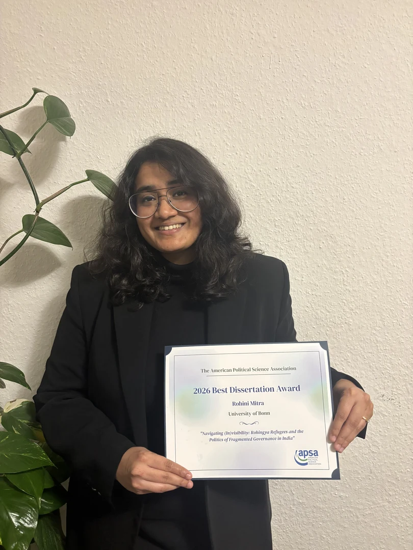Rohini wins APSA Best Dissertation Prize