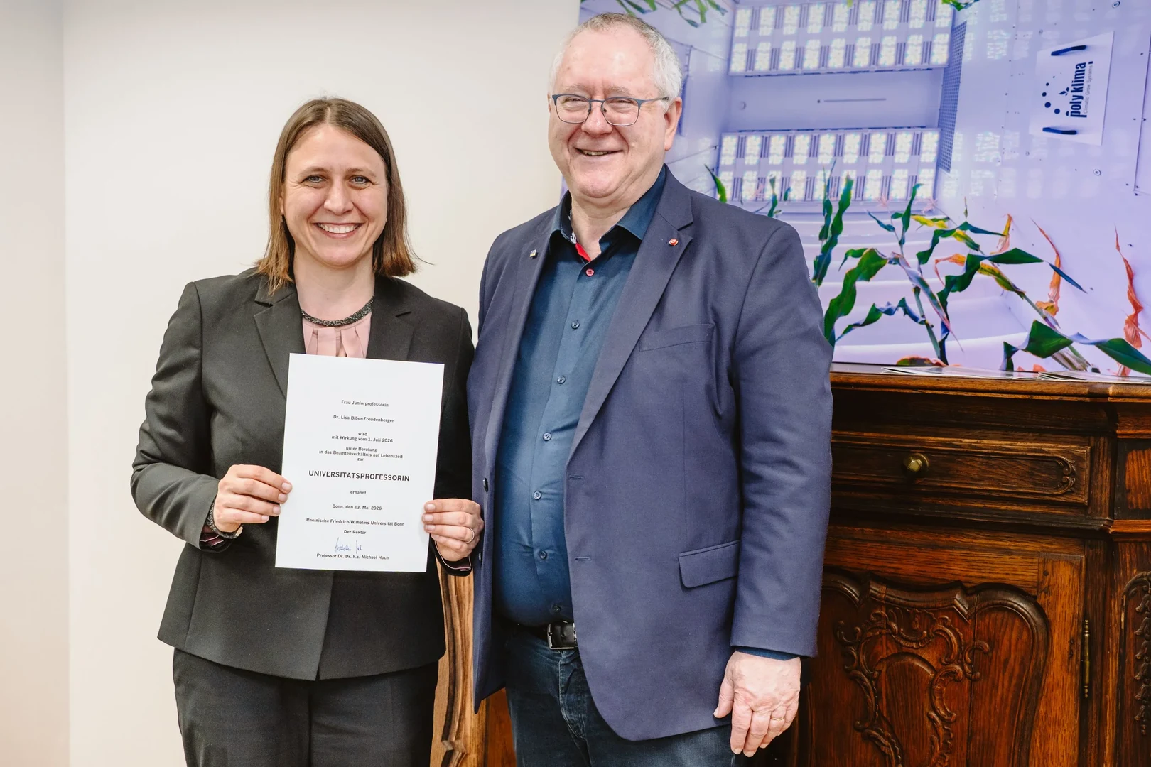Moving forward: ZEF junior-professor Lisa Biber-Freudenberger appointed full professor at Bonn University