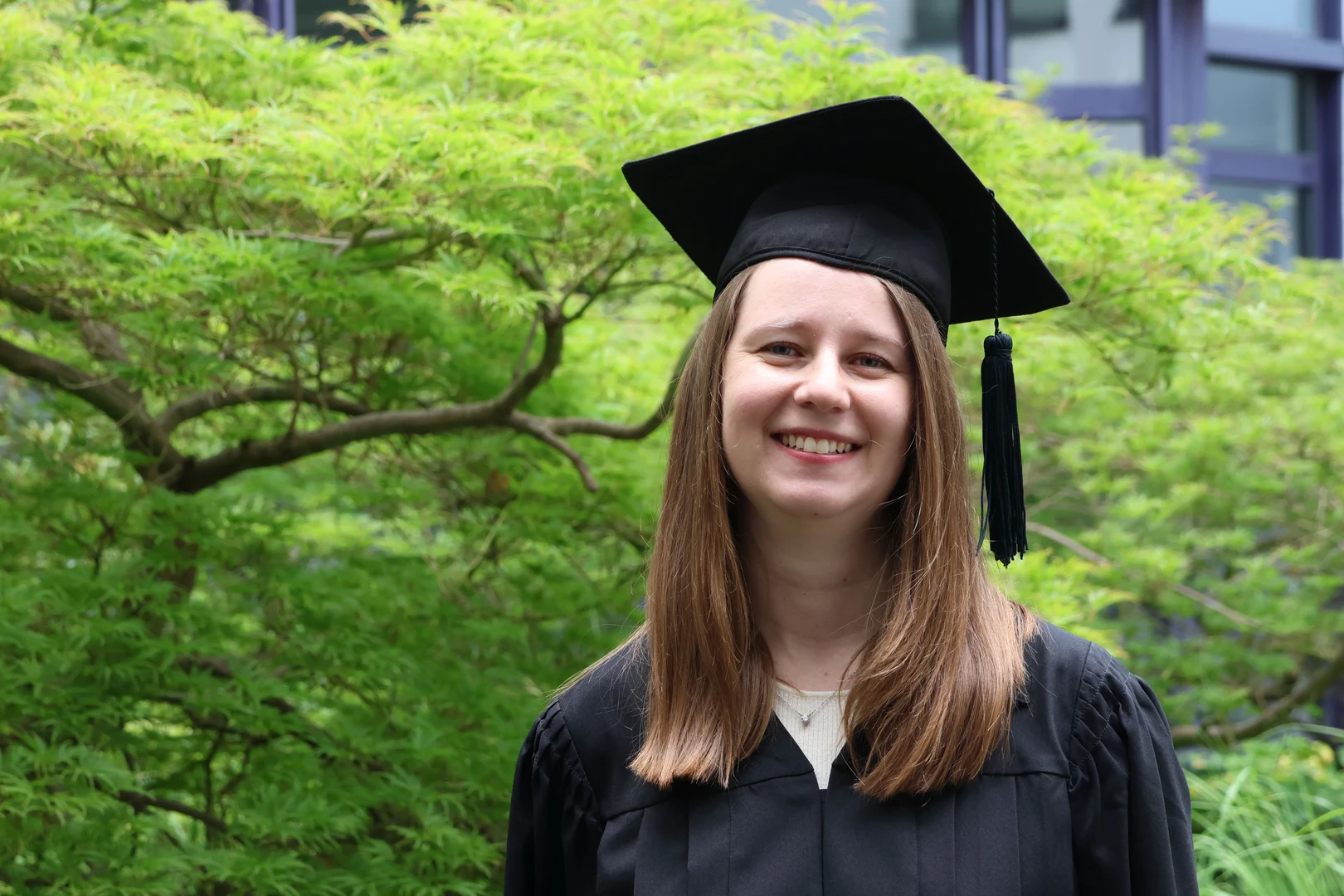 Sara Velander at her doctoral graduation
