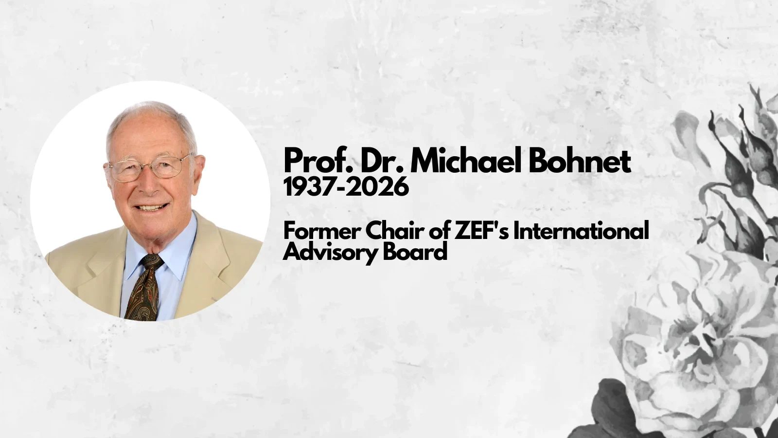 Michael Bohnet (1937-2026)