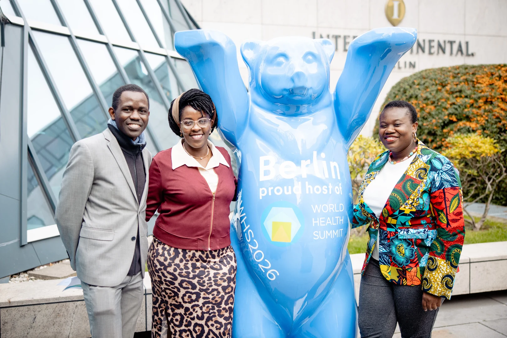 At the World Health Summit in Berlin.